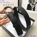 2020 Cheap Gucci 3.0 Width Belts # 217677, cheap Gucci Belts