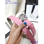 2020 Cheap Gucci 3.5 cm Width Belts # 217681, cheap Gucci Belts