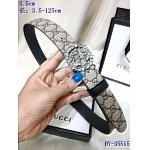2020 Cheap Gucci 3.5 cm Width Belts # 217682, cheap Gucci Belts