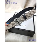 2020 Cheap Gucci 3.5 cm Width Belts # 217682, cheap Gucci Belts