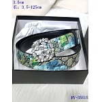 2020 Cheap Gucci 3.5 cm Width Belts # 217684, cheap Gucci Belts