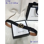 2020 Cheap Gucci 3.5 cm Width Belts # 217687, cheap Gucci Belts