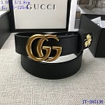 2020 Cheap Gucci 3.8 cm Width Belts # 217698, cheap Gucci Belts