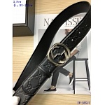 2020 Cheap Gucci 3.8 cm Width Belts # 217699, cheap Gucci Belts