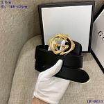2020 Cheap Gucci 3.8 cm Width Belts # 217704, cheap Gucci Belts