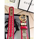 2020 Cheap Gucci 3.8 cm Width Belts # 217714, cheap Gucci Belts