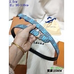 2020 Cheap Louis Vuitton 2.5 cm Width Belts # 217737, cheap LouisVuitton Belts