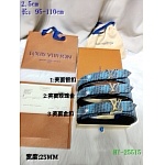 2020 Cheap Louis Vuitton 2.5 cm Width Belts # 217737, cheap LouisVuitton Belts