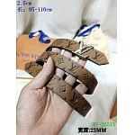 2020 Cheap Louis Vuitton 2.5 cm Width Belts # 217739