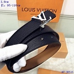 2020 Cheap Louis Vuitton 3.0 cm Width Belts # 217744, cheap LouisVuitton Belts