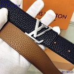2020 Cheap Louis Vuitton 3.0 cm Width Belts # 217744, cheap LouisVuitton Belts