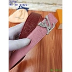 2020 Cheap Louis Vuitton 3.0 cm Width Belts # 217745, cheap LouisVuitton Belts