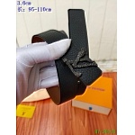 2020 Cheap Louis Vuitton 3.0 cm Width Belts # 217747, cheap LouisVuitton Belts