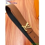 2020 Cheap Louis Vuitton 3.0 cm Width Belts # 217748, cheap LouisVuitton Belts