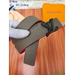 2020 Cheap Louis Vuitton 3.0 cm Width Belts # 217750, cheap LouisVuitton Belts