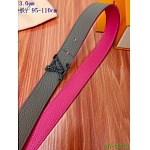 2020 Cheap Louis Vuitton 3.0 cm Width Belts # 217750, cheap LouisVuitton Belts