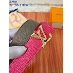 2020 Cheap Louis Vuitton 3.0 cm Width Belts # 217751