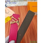 2020 Cheap Louis Vuitton 3.0 cm Width Belts # 217751, cheap LouisVuitton Belts