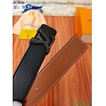 2020 Cheap Louis Vuitton 3.0 cm Width Belts # 217753, cheap LouisVuitton Belts