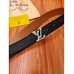 2020 Cheap Louis Vuitton 3.0 cm Width Belts # 217754, cheap LouisVuitton Belts