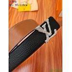 2020 Cheap Louis Vuitton 3.0 cm Width Belts # 217754, cheap LouisVuitton Belts