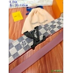 2020 Cheap Louis Vuitton 3.0 cm Width Belts # 217755, cheap LouisVuitton Belts
