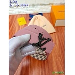 2020 Cheap Louis Vuitton 3.0 cm Width Belts # 217755, cheap LouisVuitton Belts
