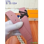 2020 Cheap Louis Vuitton 3.0 cm Width Belts # 217755, cheap LouisVuitton Belts