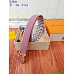 2020 Cheap Louis Vuitton 3.0 cm Width Belts # 217756, cheap LouisVuitton Belts
