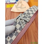 2020 Cheap Louis Vuitton 3.0 cm Width Belts # 217757, cheap LouisVuitton Belts