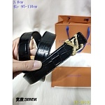 2020 Cheap Louis Vuitton 3.0 cm Width Belts # 217758, cheap LouisVuitton Belts