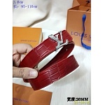 2020 Cheap Louis Vuitton 3.0 cm Width Belts # 217759, cheap LouisVuitton Belts