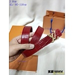 2020 Cheap Louis Vuitton 3.0 cm Width Belts # 217760, cheap LouisVuitton Belts