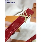 2020 Cheap Louis Vuitton 3.0 cm Width Belts # 217760, cheap LouisVuitton Belts