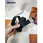 2020 Cheap Louis Vuitton 3.0 cm Width Belts # 217762, cheap LouisVuitton Belts