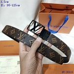 2020 Cheap Louis Vuitton 3.5 cm Width Belts # 217780