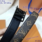 2020 Cheap Louis Vuitton 3.5 cm Width Belts # 217780, cheap LouisVuitton Belts
