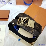 2020 Cheap Louis Vuitton 3.5 cm Width Belts # 217781, cheap LouisVuitton Belts