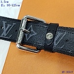 2020 Cheap Louis Vuitton 3.5 cm Width Belts # 217788, cheap LouisVuitton Belts