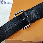 2020 Cheap Louis Vuitton 3.5 cm Width Belts # 217788, cheap LouisVuitton Belts