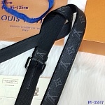 2020 Cheap Louis Vuitton 3.5 cm Width Belts # 217789, cheap LouisVuitton Belts