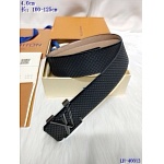 2020 Cheap Louis Vuitton 4.0 cm Width Belts # 217791, cheap LouisVuitton Belts