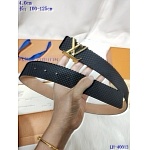 2020 Cheap Louis Vuitton 4.0 cm Width Belts # 217792, cheap LouisVuitton Belts