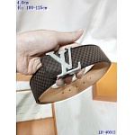 2020 Cheap Louis Vuitton 4.0 cm Width Belts # 217794, cheap LouisVuitton Belts