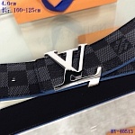 2020 Cheap Louis Vuitton 4.0 cm Width Belts # 217796, cheap LouisVuitton Belts
