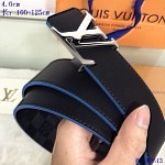 2020 Cheap Louis Vuitton 4.0 cm Width Belts # 217796, cheap LouisVuitton Belts