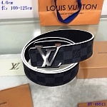 2020 Cheap Louis Vuitton 4.0 cm Width Belts # 217797, cheap LouisVuitton Belts
