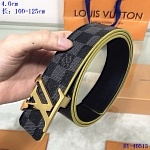 2020 Cheap Louis Vuitton 4.0 cm Width Belts # 217798, cheap LouisVuitton Belts