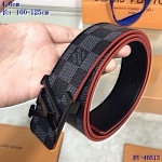2020 Cheap Louis Vuitton 4.0 cm Width Belts # 217799, cheap LouisVuitton Belts