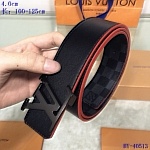 2020 Cheap Louis Vuitton 4.0 cm Width Belts # 217799, cheap LouisVuitton Belts